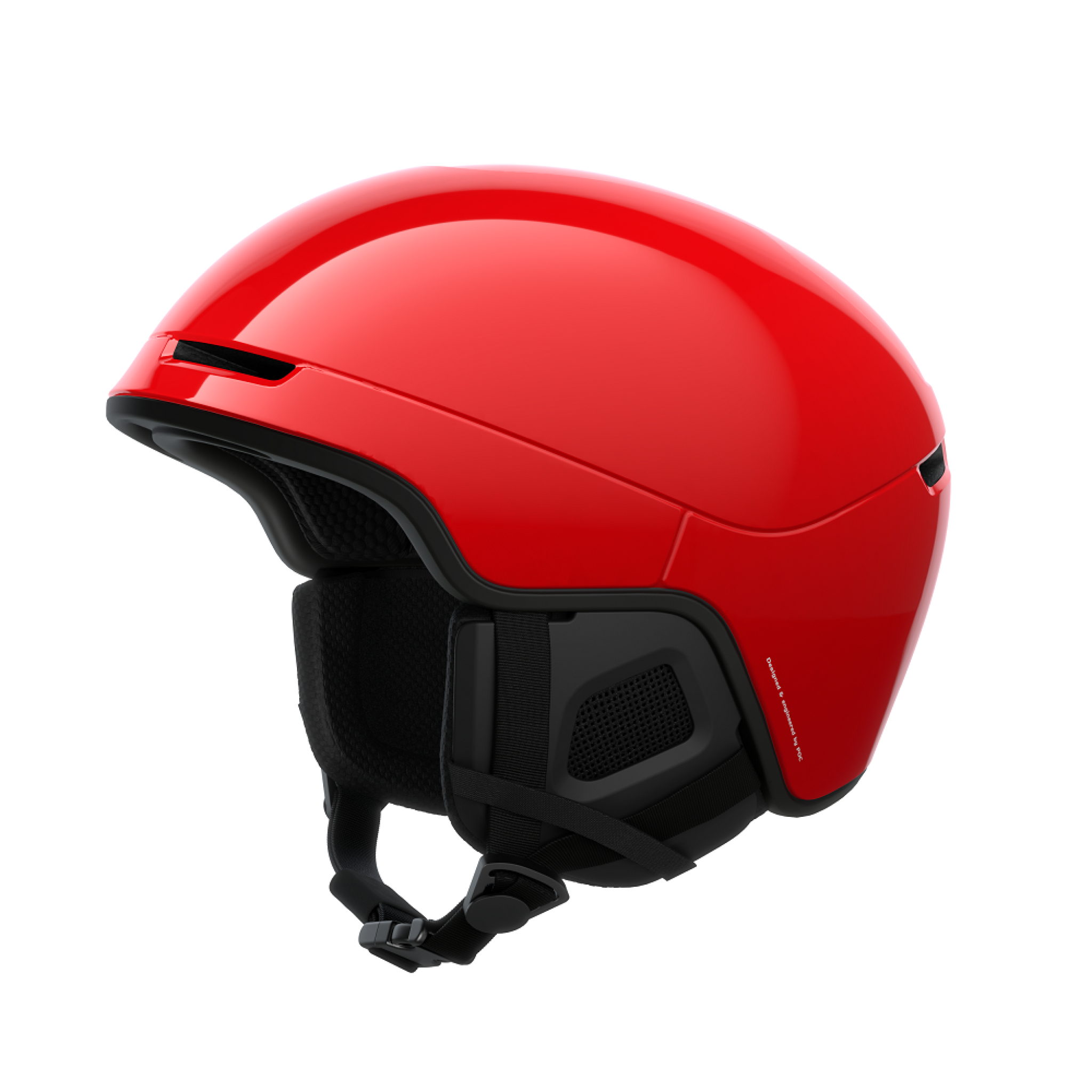 kask poc obex pure czerwony narciarski