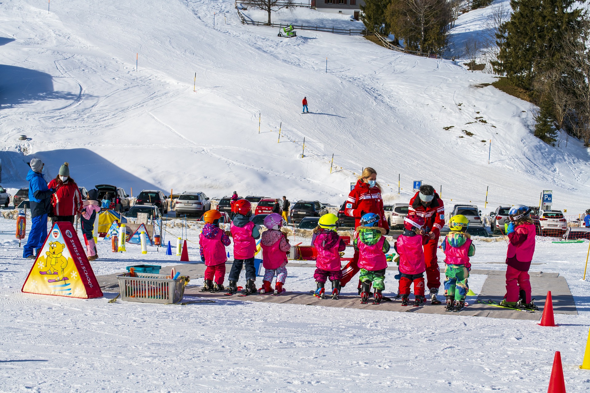 Kask narciarski dziecięcy alpina
