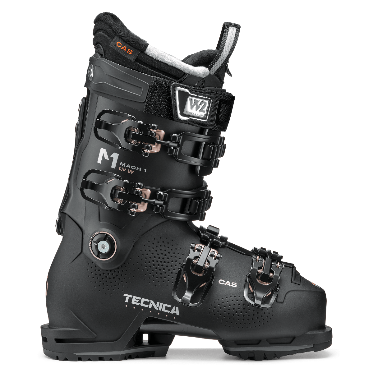 buty narciarskie damskie tecnica 105 czarne