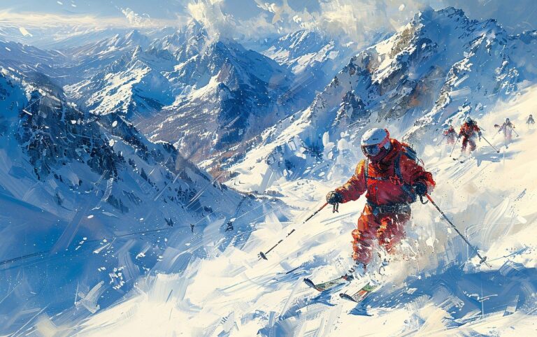 Kije narciarskie 135 cm