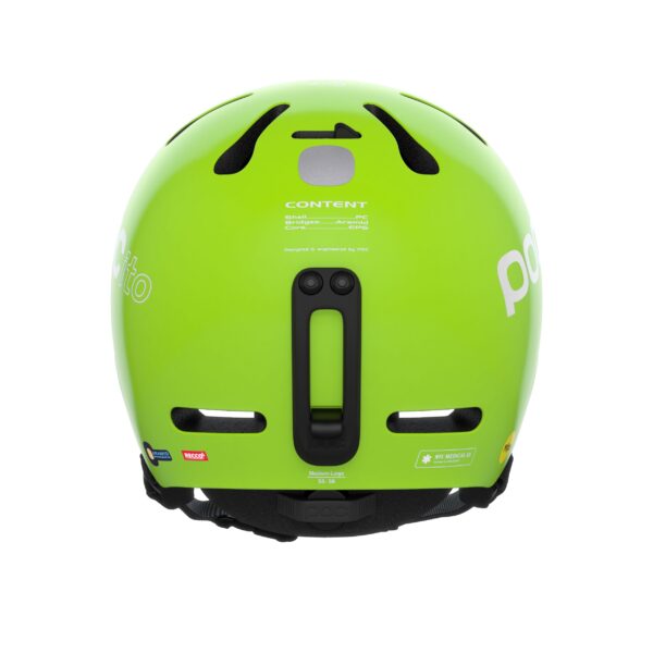 KASK POC POCITO FORNIX MIPS FLUORESCENT YELLOW/GREEN