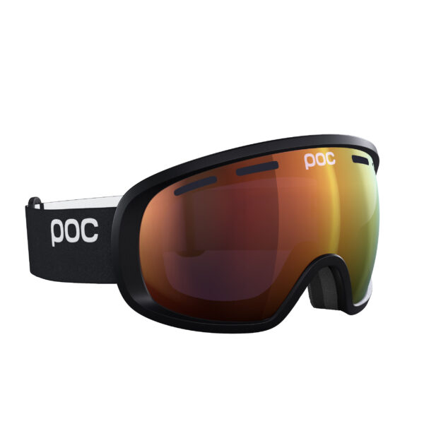 GOGLE POC FOVEA URANIUM BLACK/ PARTLY SUNNY ORANGE