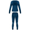 bielizna viking skido kids set navy blue