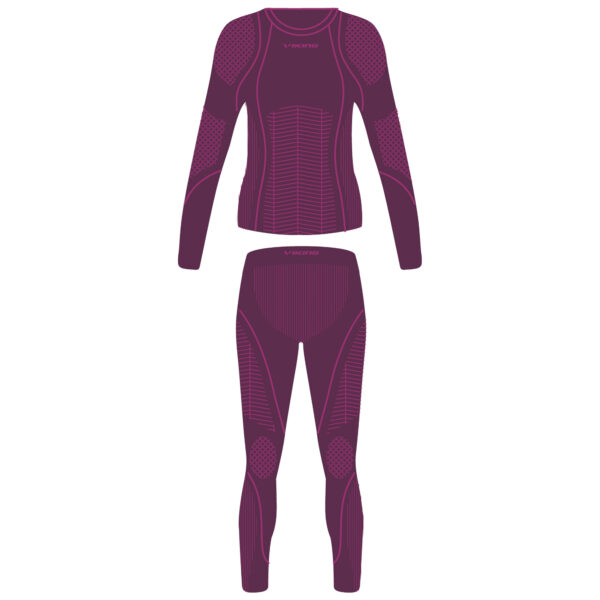 BIELIZNA VIKING SKIDO (KIDS SET) PINK