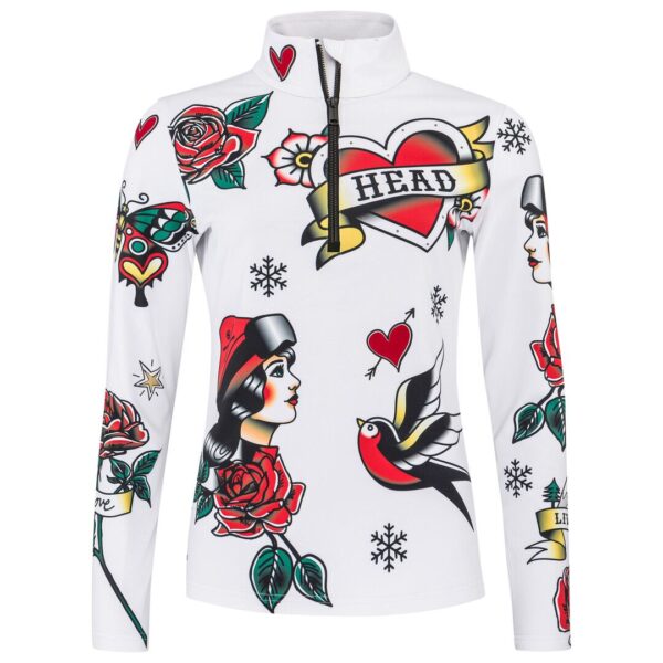 BLUZA HEAD REBELS FLASH MIDLAYER WOMEN WHRD