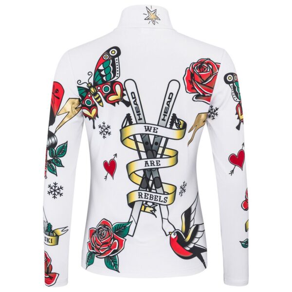 BLUZA HEAD REBELS FLASH MIDLAYER WOMEN WHRD