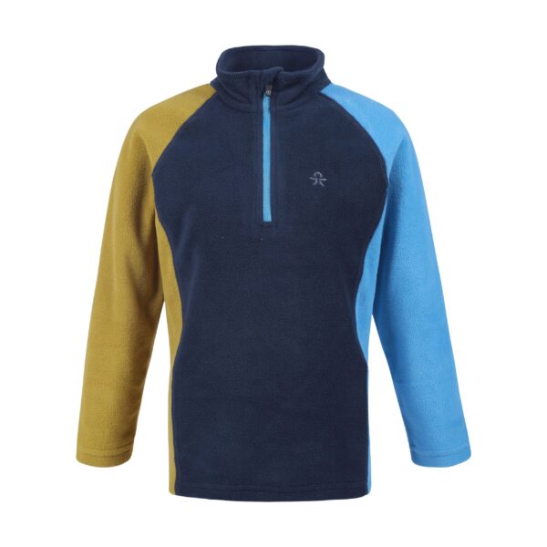 BLUZA POLAROWA COLOR KIDS FLEECE PULLI COLORBLOCK, BLUE