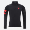 BLUZA ROSSIGNOL CLASSIQUE HERO 1/2 ZIP BLACK