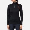 BLUZA ROSSIGNOL W CLASSIQUE 1/2 ZIP