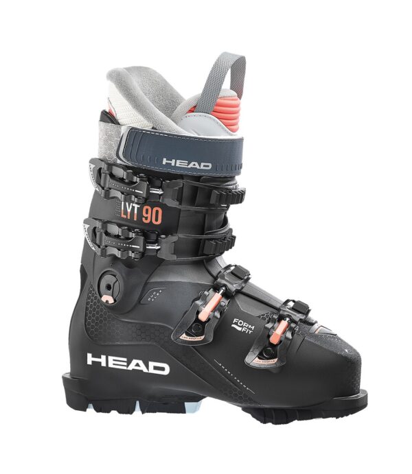 BUTY HEAD EDGE LYT 90 W GW BLACK / SALMON damskie buty narciarskie head