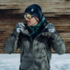 URBANE BEANIE - TURMALINE NAVY