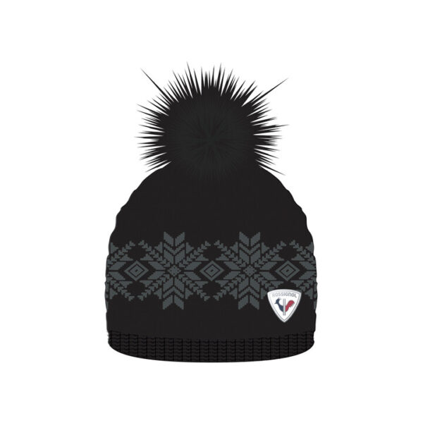 CZAPKA DAMSKA ROSSIGNOL L3 W SNOWFLAKE BLACK