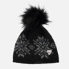 CZAPKA ROSSIGNOL L3 W SNOWFLAKE BLACK