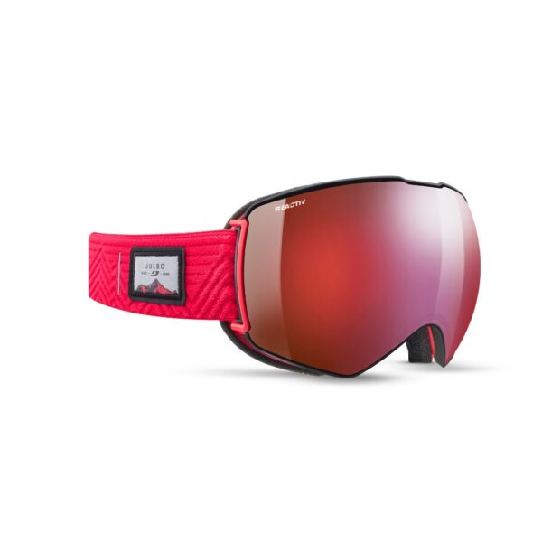 GOGLE JULBO LIGHTYEAR BLACK-RED 0-4HC