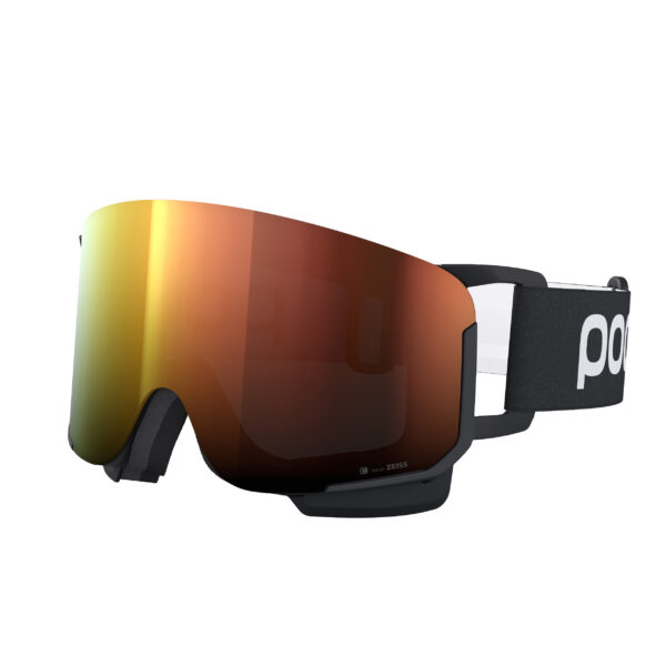 GOGLE POC NEXAL URANIUM BLACK/PARTLY SUNNY ORANGE