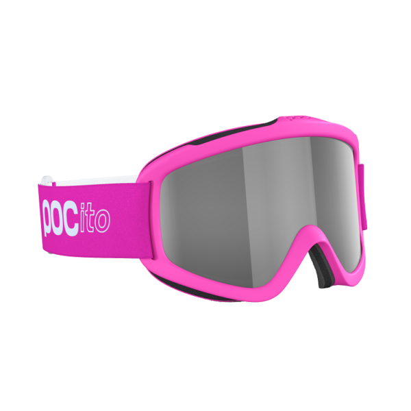 GOGLE POC POCITO IRIS FLUORESCENT PINK / SILVER