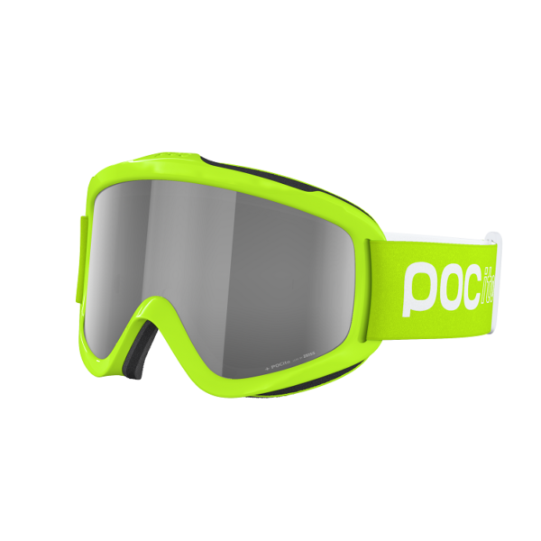 GOGLE POC POCITO IRIS FLUORESCENT YELLOW/GREEN / CLARITY POCITO SPEKTRIS SILVE
