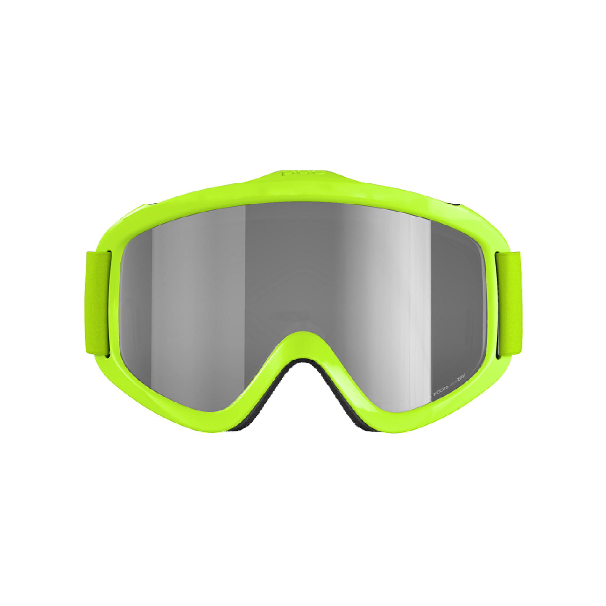 GOGLE POC POCITO IRIS FLUORESCENT YELLOW/GREEN  / SILVER