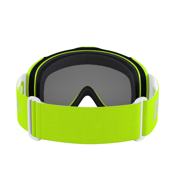 GOGLE POC POCITO IRIS FLUORESCENT YELLOW/GREEN  / SILVER