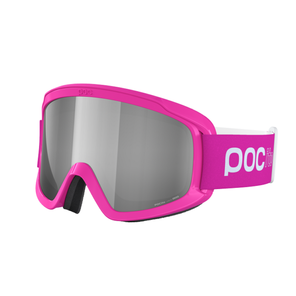 GOGLE POC POCITO OPSIN FLUORESCENT PINK / CLARITY POCITO SPEKTRIS SILVE