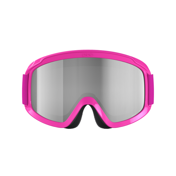 GOGLE POC POCITO OPSIN FLUORESCENT PINK / CLARITY POCITO SPEKTRIS SILVE