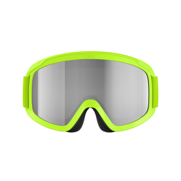 GOGLE POC POCITO OPSIN FLUORESCENT YELLOW/GREEN / CLARITY POCITO SPEKTRIS SILVE
