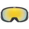 GOGLE UVEX CONTEST CV BLACK MAT/GOLD GREEN