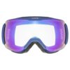 GOGLE UVEX DOWNHILL 2100 V NAVY MAT DL/BLUE CLEAR