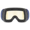 GOGLE UVEX DOWNHILL 2100 V NAVY MAT DL/BLUE CLEAR