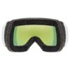 GOGLE UVEX DOWNHILL 2100 V WHITE MAT SL/ ORANGE GREEN
