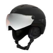 Kask narciarski z szybką