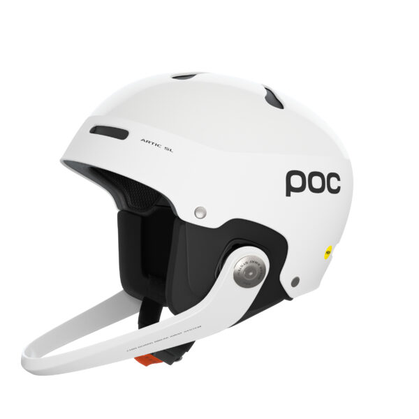 Kask narciarski z gardą