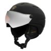 Kask narciarski z szybką