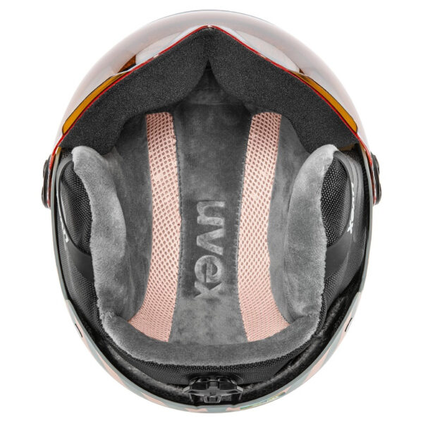 KASK UVEX ROCKER JR VISOR RHINO-BLUSH MAT