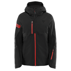 ciepla kurtka na narty czarna dainese