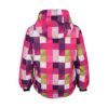 KURTKA COLOR KIDS SKI JACKET AOP, AF 10.000, FESTIVAL FUCHSIA