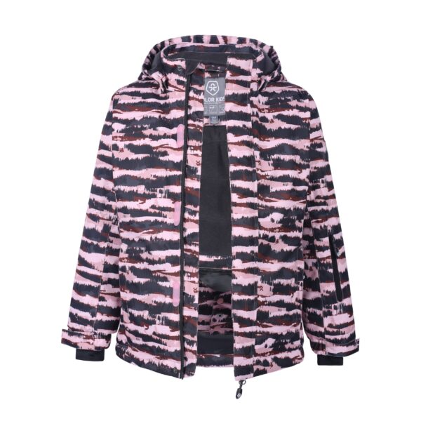 KURTKA COLOR KIDS SKI JACKET AOP, AF 10.000, ZEPHYR