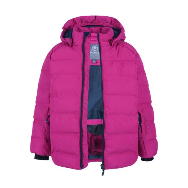 KURTKA COLOR KIDS SKI JACKET QUILTED, AF10.000, FESTIVAL FUCHSIA