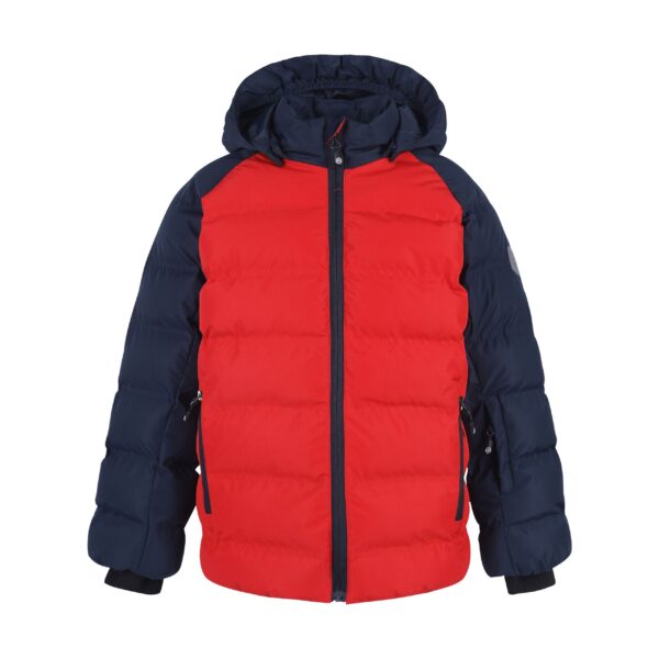 kurtka color kids ski jacket quilted