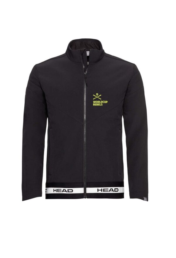 KURTKA HEAD RACE MEN BLACK