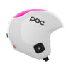 KASK POC SKULL DURA JR HYDROGEN WHITE/FLUORESCENT PINK