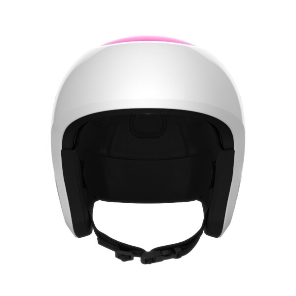 KASK POC SKULL DURA JR HYDROGEN WHITE/FLUORESCENT PINK