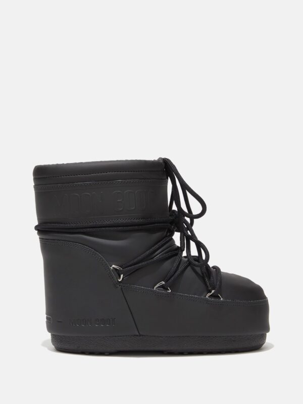 moon boot icon low rubber black