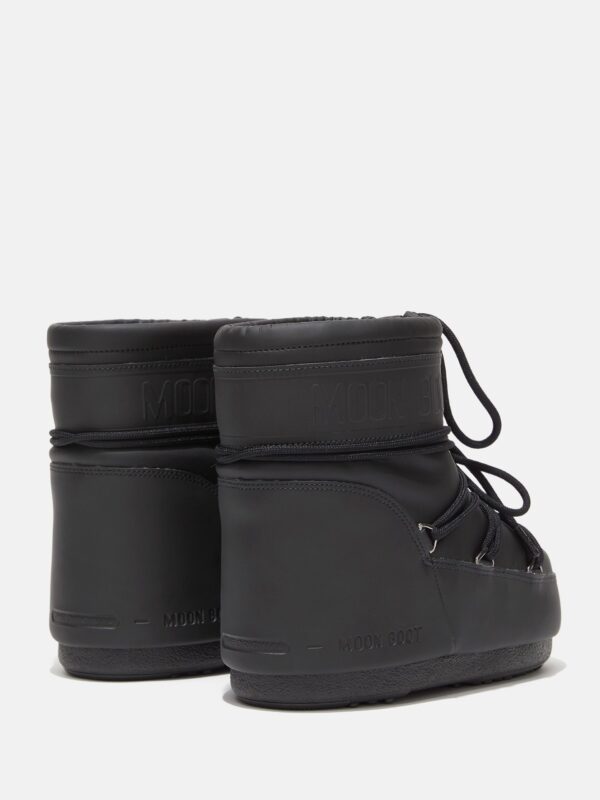 MOON BOOT ICON LOW RUBBER BLACK
