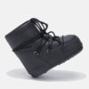 MOON BOOT ICON LOW RUBBER BLACK