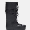 Moon boot rain boots high black czarne kalosze moon boot