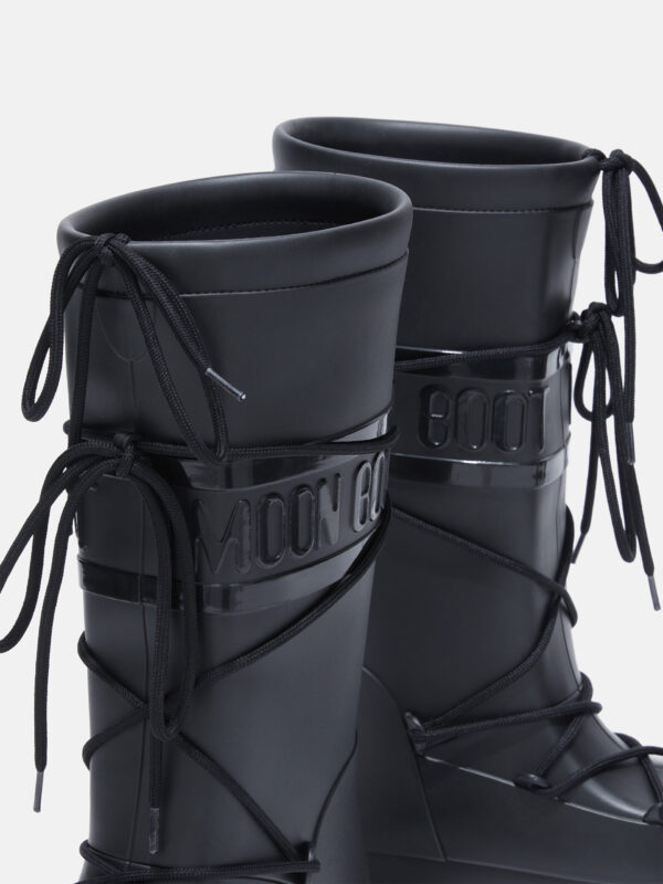 MOON BOOT RAIN BOOTS HIGH BLACK