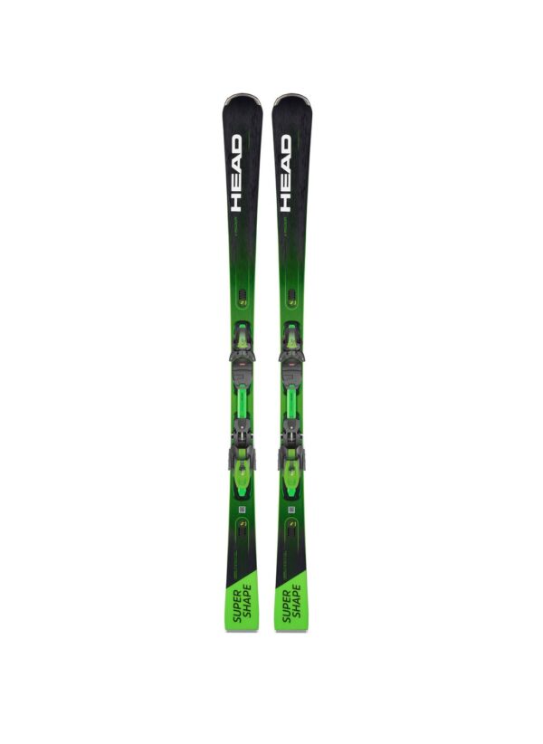 Narty zjazdowe męskie HEAD SUPERSHAPE E-MAGNUM SW + PRD 12 GW