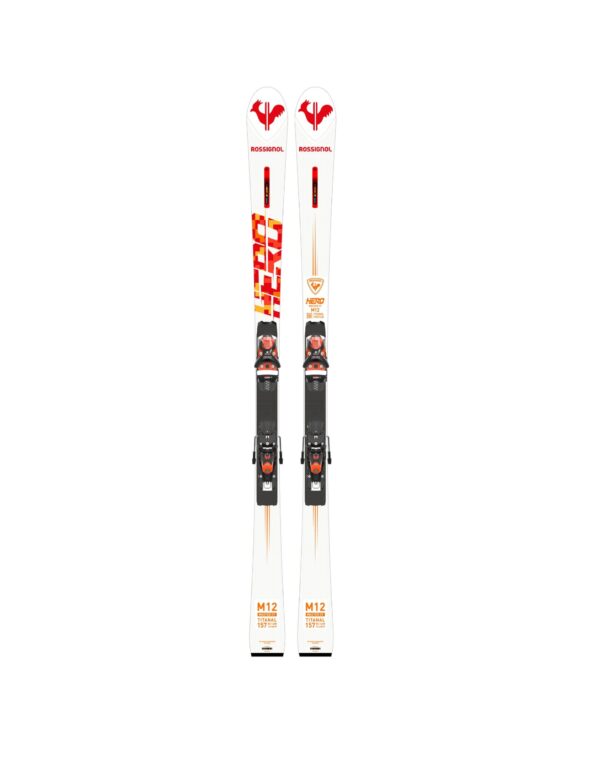 NARTY ROSSIGNOL HERO MASTER ST R22 + SPX12 RED