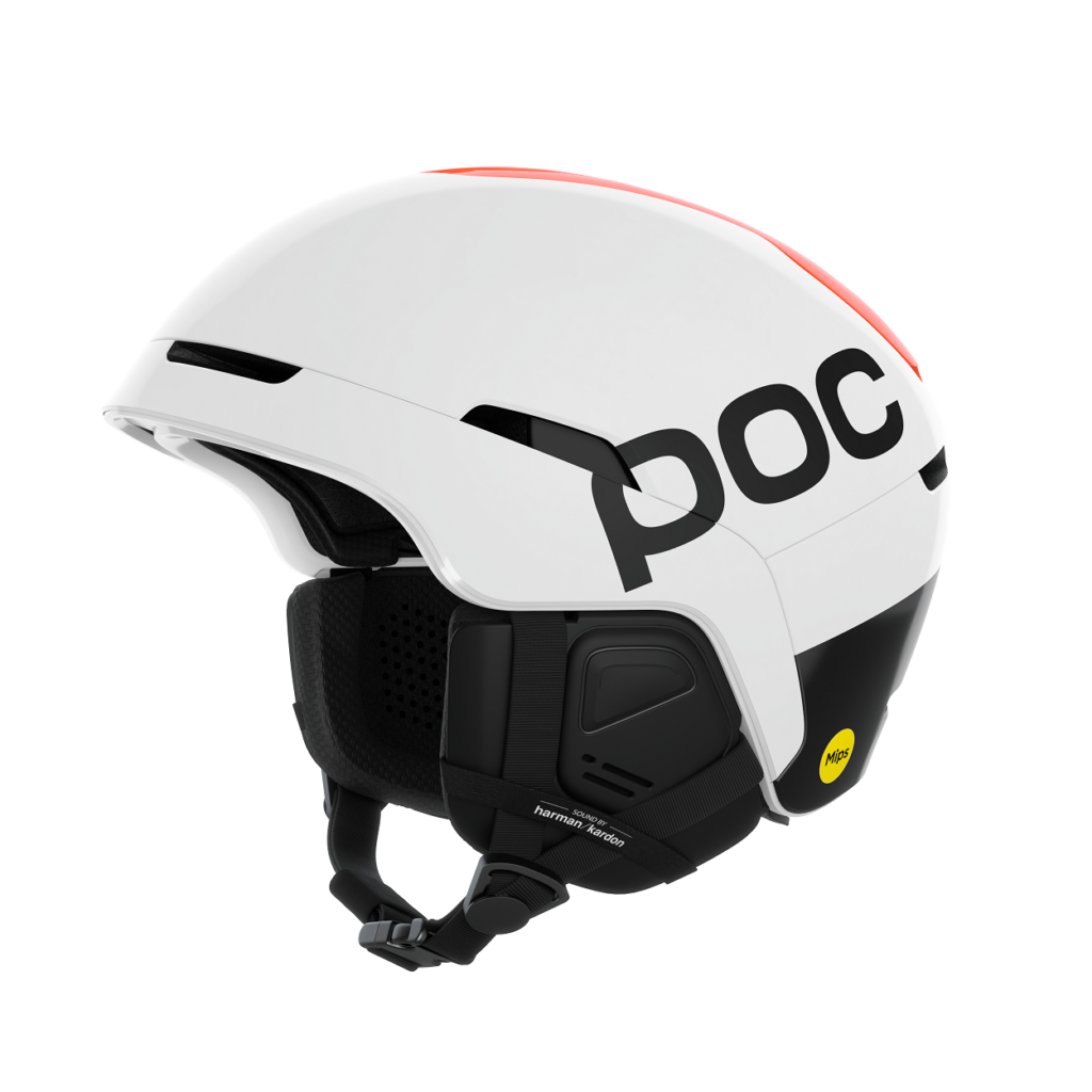 kask narciarski poc z zestawem słuchawkowym